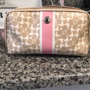 Coach make up bag